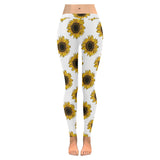 sunflowers design pattern Women's Legging Fulfilled In US