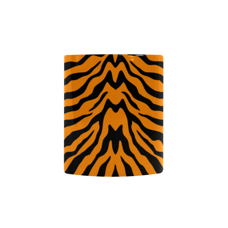 Bengal tigers skin print pattern Morphing Mug Heat Changing Mug