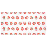 Daruma japanese wooden doll pattern Tablecloth
