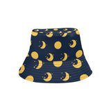 Moon star pattern Unisex Bucket Hat