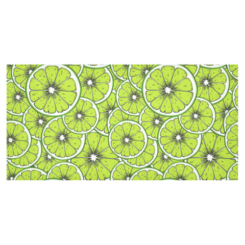 Slices of Lime design pattern Tablecloth