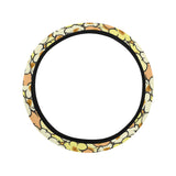 Popcorn Pattern Print Design 03 Car Steering Wheel Cover
