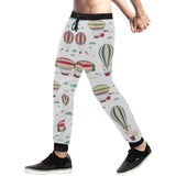 Hot air balloon pattern Unisex Casual Sweatpants