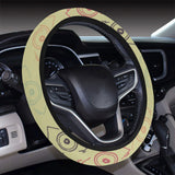 Camera Pattern Print Design 01 Car Steering Wheel Cover