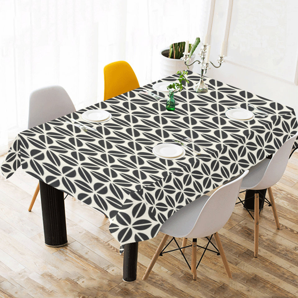 Coffee bean abstract modern pattern Tablecloth