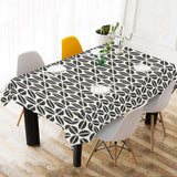 Coffee bean abstract modern pattern Tablecloth