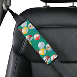 Billiard Ball Pattern Print Design 01 Car Seat Belt Cover