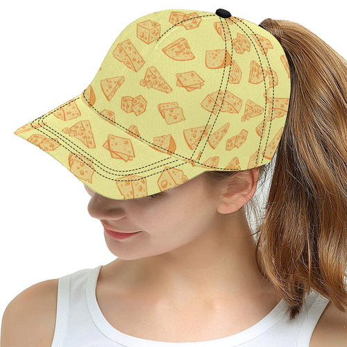 Cheese design pattern All Over Print Snapback Cap