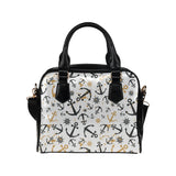 Anchors Rudders pattern Shoulder Handbag