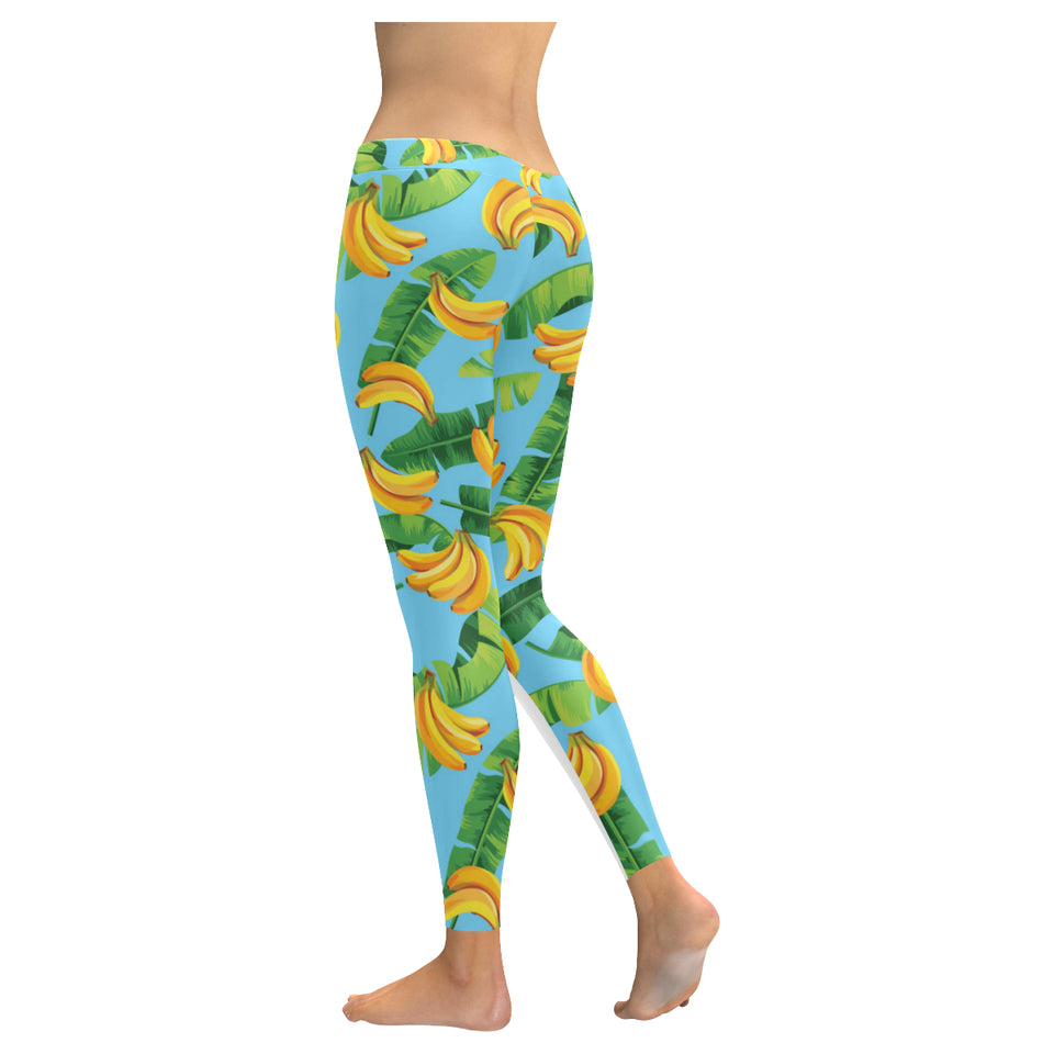 banana leaves banana design pattern Women's Legging Fulfilled In US