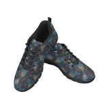 Beautiful peacock feather pattern Men's Sneaker Shoes