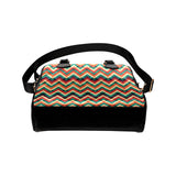 zigzag  chevron colorful pattern Shoulder Handbag