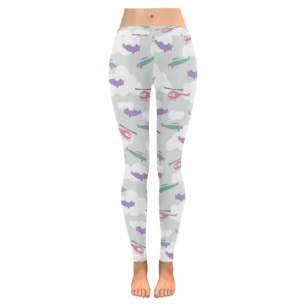 Helicopter plane pattern Women's Legging Fulfilled In US