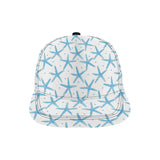 Watercolor starfish pattern All Over Print Snapback Cap