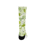 Cute frog dragonfly pattern Crew Socks