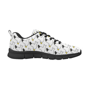 Seagull Pattern Print Design 05 Men's Breathable Sneakers ( Model 055)