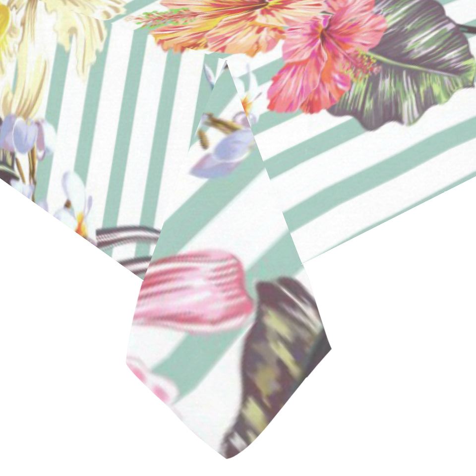 Colorful orchid flower pattern Tablecloth