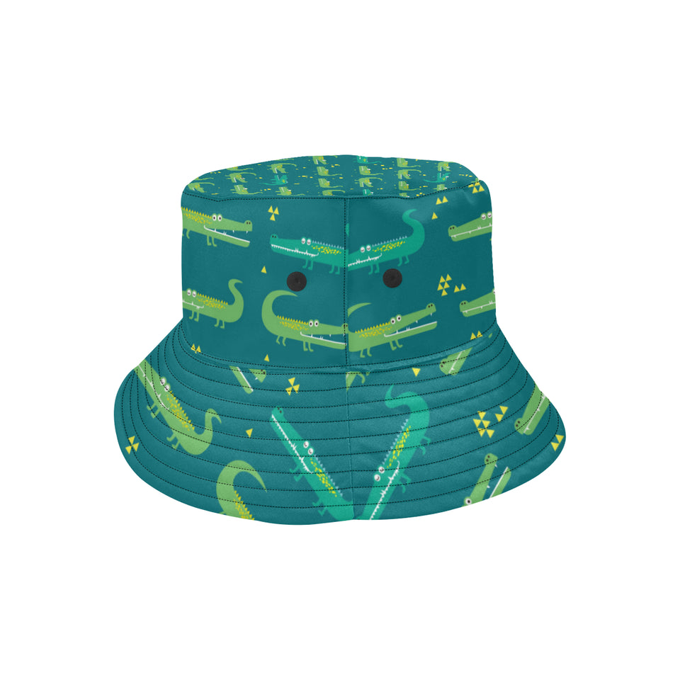 Crocodile pattern Unisex Bucket Hat