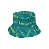 Crocodile pattern Unisex Bucket Hat