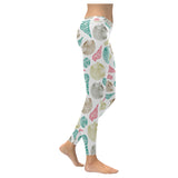 Colorful shell pattern Women's Legging Fulfilled In US