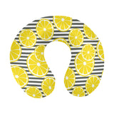 slice of lemon design pattern U-Shaped Travel Neck Pillow