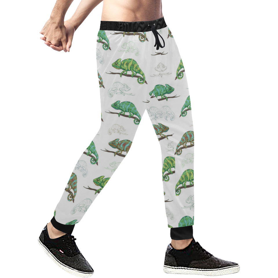 Chameleon lizard pattern Unisex Casual Sweatpants