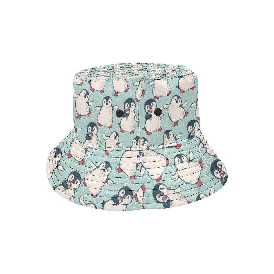 Cute Penguin pattern Unisex Bucket Hat