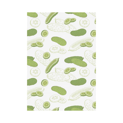 Cucumber sketch pattern House Flag Garden Flag