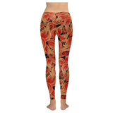 Fire flame pattern Women's Legging Fulfilled In US