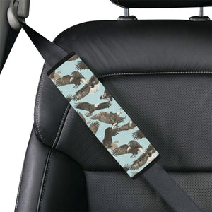 Eagle Pattern Print Design 01 Car Seat Belt Cover