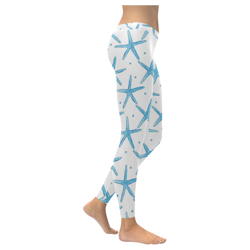Watercolor starfish pattern Women's Legging Fulfilled In US