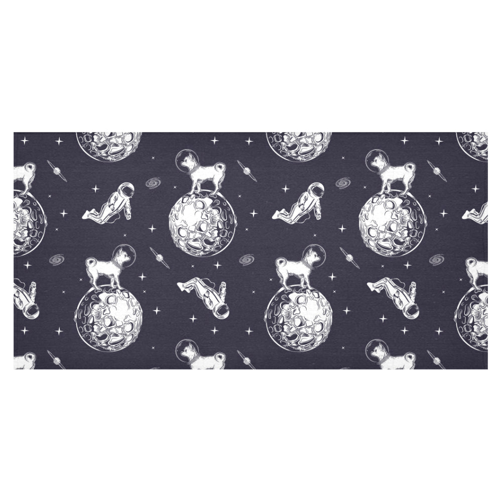 Chihuahua space helmet. astronaut pattern Tablecloth