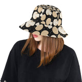 Champignon mushroom pattern Unisex Bucket Hat