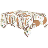 Sloths hanging on the tree pattern Tablecloth