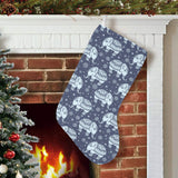 Elephant tribal design pattern Christmas Stocking