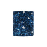 Night sky star pattern Morphing Mug Heat Changing Mug