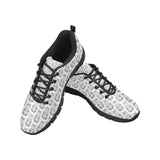 Hippopotamus Pattern Print Design 05 Men's Breathable Sneakers ( Model 055)