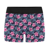 Hibiscus Pattern Print Design 05 Men's All Over Print Boxer Briefs Men's Underwear