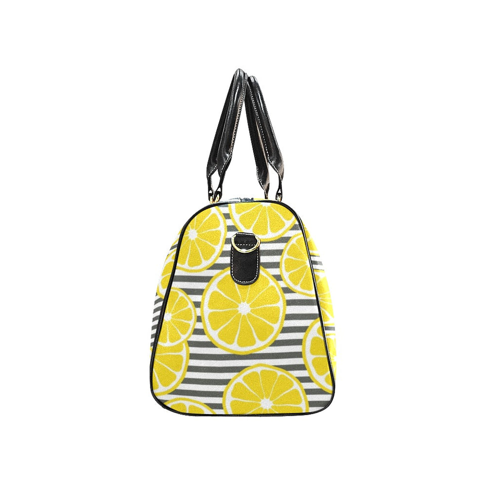 slice of lemon design pattern Travel Bag