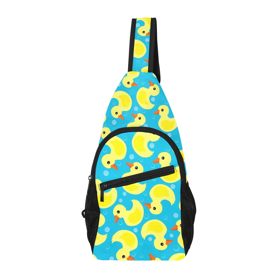 Duck Pattern Print Design 04 All Over Print Chest Bag