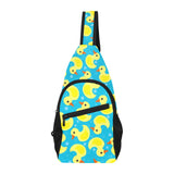 Duck Pattern Print Design 04 All Over Print Chest Bag