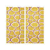Passion fruits slice pattern Gauze Curtain