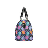 Pineapples pattern zigzag background Travel Bag