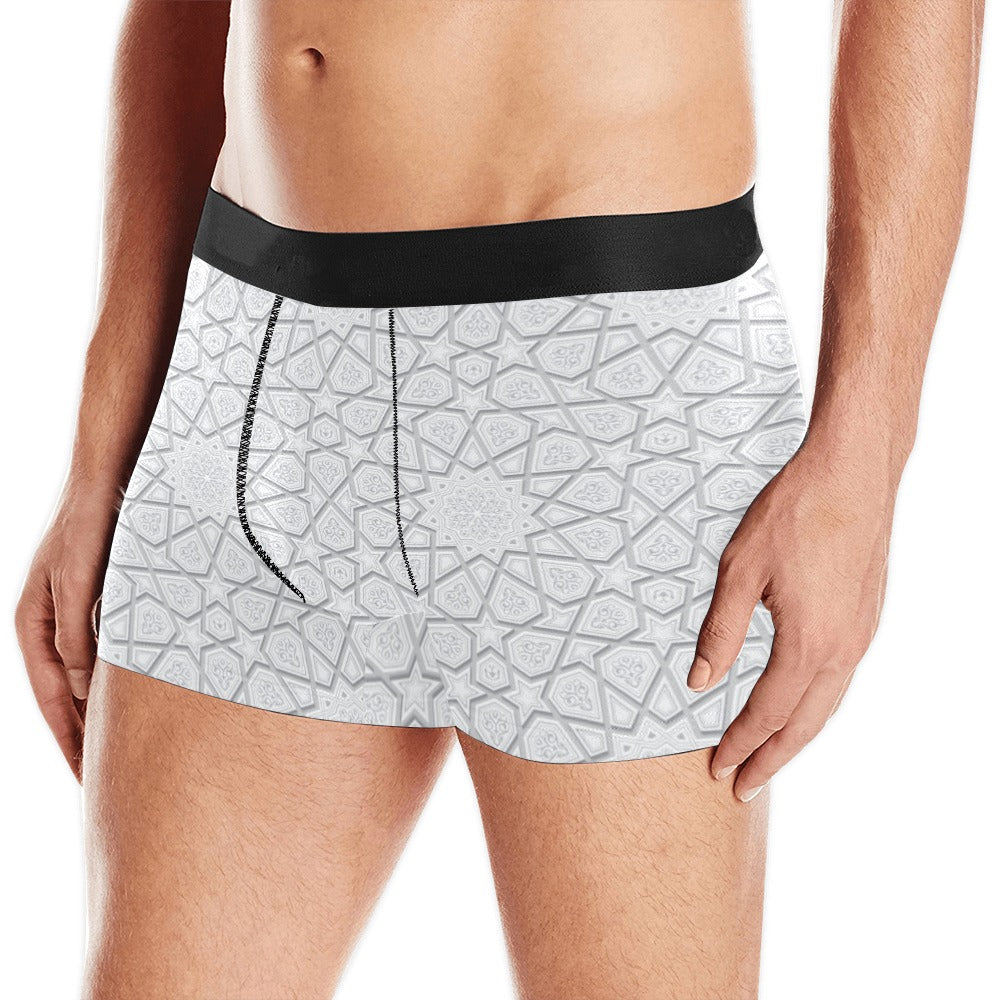 arabic star pattern Men's All Over Print Boxer Briefs Men's Underwear