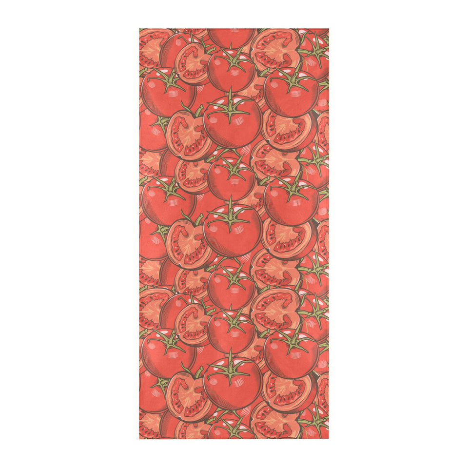 Red Tomato Pattern Beach Towel