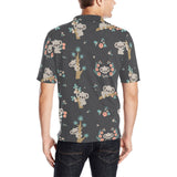 Cute koala pattern Men's All Over Print Polo Shirt
