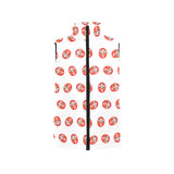 Daruma japanese wooden doll pattern Women's Padded Vest