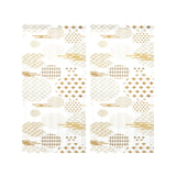 Beautiful gold japanese pattern Gauze Curtain