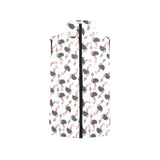 Ostrich Pattern Print Design 02 Men's Padded Vest
