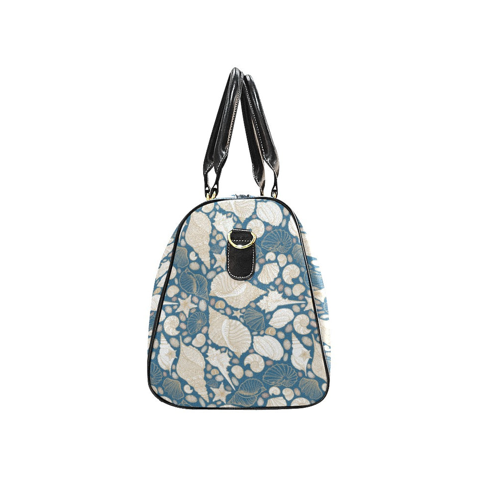 Sea turtle Polynesian Tribal design pattern Travel Bag